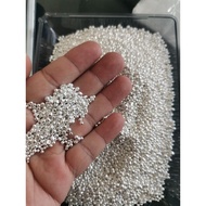 เม็ดเงินแท้บริสุทธิ์​ 99.99%  น้ำหนัก​ 1บาท​15.2กรัม