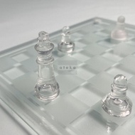 Chess Chess Set Premium Glass | Glass Chees Premium