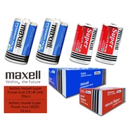 Original Maxell Battery Super Power Ace Size C (1Box-20 pcs)/Size D (1Box-24ps)