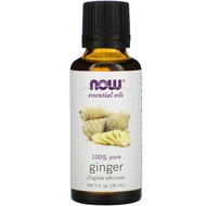 Now Foods, Essential Oil Ginger, 1 fl oz (30 ml) Minyak Pati Halia Zingiber Officinale IMP