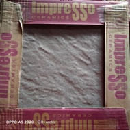 Keramik Lantai Kamar mandi kasar impresso rocky grey 30 x 30