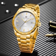 FORSIN FORSIN Simple Men's Automatic Mechanical Watch Bar Nail Scale Watch Steel Band Watch s04.10