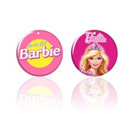 Barbie Compatible with EZ-link machine Singapore Transportation Charm/Card Round（Expiry Date:Aug-2029）