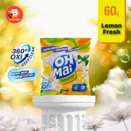 OH MAI Laundry Powder Detergent - Lemon Fresh (60g)