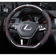 Lexus car steering wheel cover leather carbon fiber protective Non-slip No Smell Thin CT200h ES250 GS250 NX200t RC200t