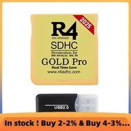 R4 Burning Card Flash Card R4 SDHC Card COM Card Dual Core R4 Game Gold Card Instant Save Adapter Ye