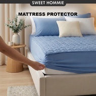 Cadar Queen Mattress Protector Cover Fitted Bedsheet Set Fitted Bedsheet Cadar Single Queen King