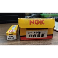 NOSNGK PLUG B9ES-MADE IN JAPAN-OLD STOCK-B9ES-USE FOR MOTOR YAMAHA RXZ/Y125Z/5PV/5BU-JAPAN PLUG