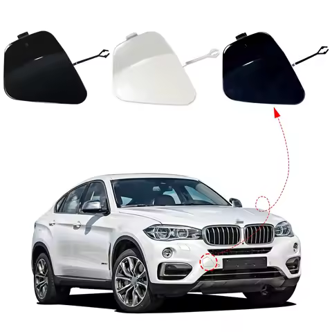 Front Bumper Tow Hook Cover Cap Eye For BMW X6 F16 Fit 28iX 30dX 35iX 40dX 50iX xDrive sDrive 2015 2