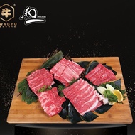 Halal Japan A5 Wagyu Platter 5 kind Slice ±500gm/pack
