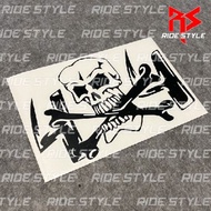 4X4 Skull Sticker Off Toad Truck Triton Hilux Revo Ranger Dmax Navara Colorado