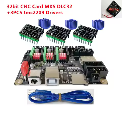 MKS DLC32 TMC2209 CNC laser engraving controller shield compatible TB6600 TMC2160 TMC2208 DRV8825 49