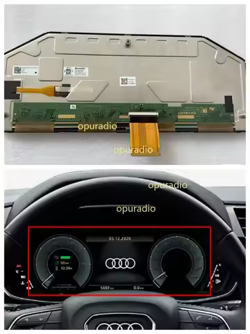 LQ123M5NZ01 LCD Display For Audi A7 Sport A6 Instrument cluster 4K0 920 790F 4K0920790F Cockpit