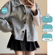Miho House Freesize Loose Formal EveningJacket Winter Jacket Woman Winter Coat Woman