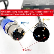 3X 12 Channel DMX Decoder RGB LED Controller 60A PWM DMX512 Dimmer Driver for RGB LED Strip and LED 