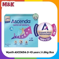 Wyeth ASCENDA (1-10 years ) 1.8kg Box
