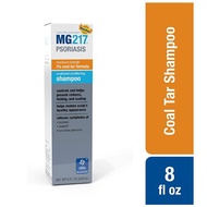 MG217 Psoriasis Medicated Conditioning 3% Coal Tar Shampoo - 8 Oz Bottle
