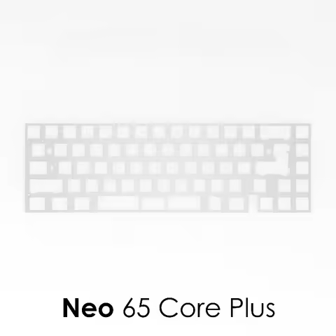 Neo65 Core Plus Keyboard Plate PC PP PEI Aluminum Keyboard Positioning Plate for Gaming Office Mecha
