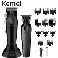 [1YEAR WARRANTY] Kemei KM-2296 KM2296 KM-2299 KM2299 KM-2293 KM2293 Professional Hair Trimmer Electr