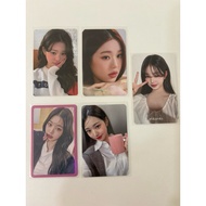 IVE Wonyoung Official Photocard Set