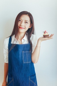 Cotton denim original foreign trade Japan kitchen café  restaurant uniform nail apron a package