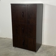 CHIKAKO 6 door storage cabinet-Wenge