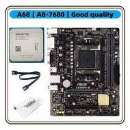 ASUS GIGABYTE Used FM2 FM2+ A68HM-DS2 A68HM-S1 A68HM-K 7680 CPU Desktop with Integrated AMD Motherbo