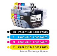 Compatible Brother LC462 462 LC462Bk LC462C LC462Y LC462XL LC 462 XL Ink Cartridge MFC-J2340DW J2740