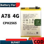 Battery Bateri for oppo A78 4G Model: BLPA07