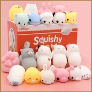 BH3 Cute Mini Mochi Squishy Animal Slow Rising Squeeze Stress Relief Toy Educational Toys HB3