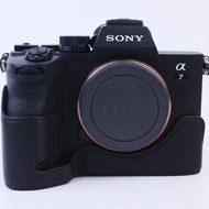 Sony A7RIII A7C A1 A7s3 A7R4 Mirrorless Camera Leather Case Base A7m4 A7R4 Photography Bag