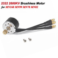 2322 2600KV 2830 2400KV Brushless Motor AM32 45A for 1/12 RC Crawler Car Off Road Car MN82 MN168 MN7