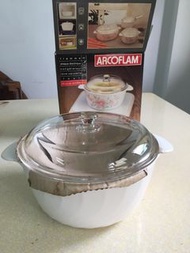 法國製ARCOFLAM純白湯鍋