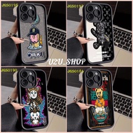 Softcase Matte Rose Motif Dark Bear Samsung M34 M35 M51 M52 M54 F54 M62 F62 S20 Fe S21 Fe S23 Fe S23