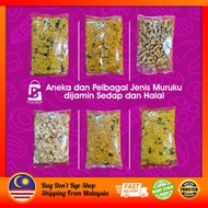 Aneka Muruku Halal Snacks Popo Muruku Snek Kudapan Kacang Parang Chips Pedas Original Ipoh Kacang Putih Kacang Kari