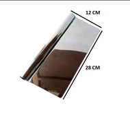 Scraper Kueh Stainless stell/Cutter/Spatula/Perata Adonan/Kape Kue Tart-Panjang 15 cm