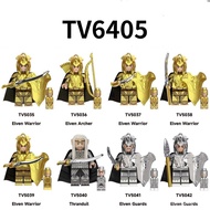 Movie TV Ring Series Théoden Elf Warrior Building Block Figure Toy Bag