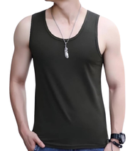 Singlet Pria Double V Atasan Kutang Dalaman Oblong Tanpa Lengan Lexton Cowo COD