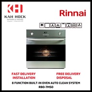 RINNAI RBO-7MSO 58L 8 FUNCTIONS BUILT-IN OVEN AUTO CLEAN *MADE IN ITALY* - 1 YEAR MANUFACTURER WARRANTY + FREE DELIVERY