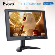 EYOYO 10" IPS HD 1920*1200 VGA Video Audio HDMI Monitor for Home CCTV DVD PC FPV