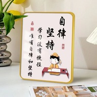 Self-Discipline Adhere to Swing Table Learning Very Hard Adhere to Cool Desktop Decorations Inspirat