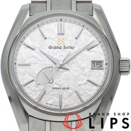 精工 Grand Grand Seiko Spring Drive 40mm Hanaikada Heritage 系列 SBGA443/9R65-0DG0 鈦金屬男士腕錶 粉紅色 成色極佳 [二手]