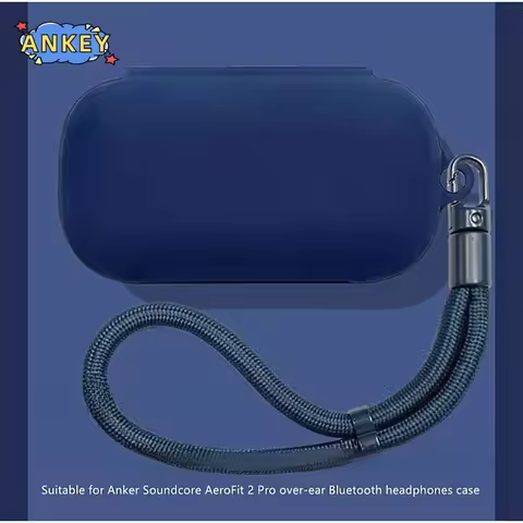 Case for Anker Soundcore AeroFit 2 Pro ANC Open-Ears Silicone Cases Protective Shockproof Wireless E
