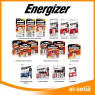[ORIGINAL] ENERGIZER BATTERY MAX AA / AAA / 9V /CR 2016 / 2025 / 2032 / AAAA / A23 /A27 / A76 / MAX 