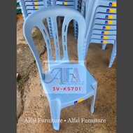 3V Plastic Chair (4-6pcs)/ Kerusi Plastik(B grade)