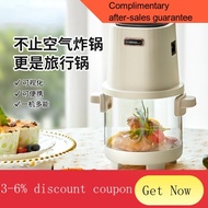 YQ5 Home Mini Portable Visual Air Fryer Electric Fryers Oven Freshener Fry Oil Fry Airfryer Grill Hot Oils Airfrayr Pan
