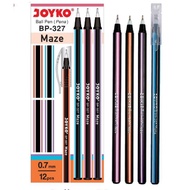 Joyko Maze 0.7mm Ball Pen (BP-327) -12 PCS