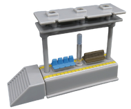 Miniature Train and Station Set Gashapon
