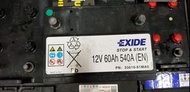 (二手中古電池) EXIDE LN2 EFB60 (同56224) 免保養汽車電池 數值漂亮，品項優 VITARA