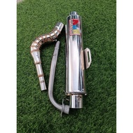 Nlk Pipe canister contour open specs exhaust Pipe for Wave 125 Xrm 110/125 Wave 100/110/115 Rs125 Fu